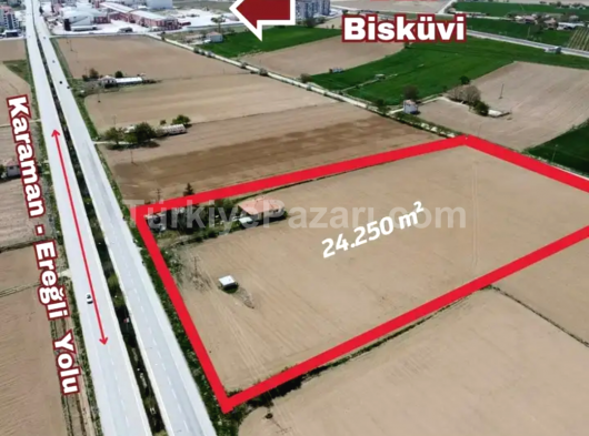 KONYA/ MERAM SADIKLAR KÖYÜN'DE SATILIK TARLA