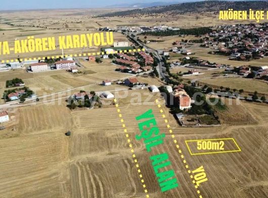 CİHANBEYLİ PINARBAŞINDA İMARLI ARSA