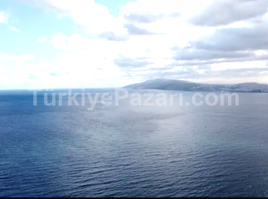 BANDIRMA ÇALIŞKANLARDA ASFALTA CEPHE FULL DENİZ MANZARALI SATILIK ARAZİ