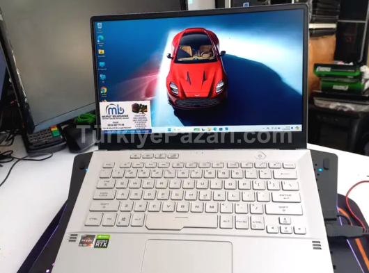 BEYAZ İNCİ ASUS ROG HATASIZ!!! RYZEN 9 5900H RTX 3060 SIFIR GİBİ