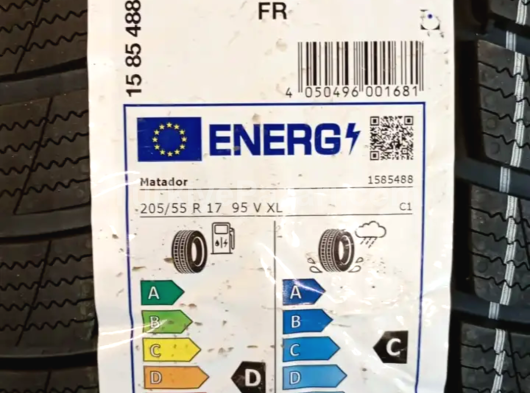 205/55R17 MATADOR 2024 TARIHLI KISLIK CONTI URUNU LASTIK