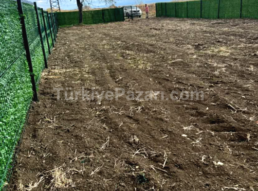 Gelibolu Demirtepe de Etrafı Tel İle Çevrili Tek Tapulu İmarlı İfrazlı 350 m2 Arsa