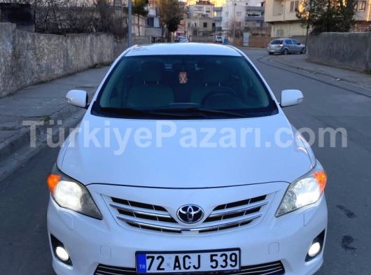 2012 TOYOTA COROLLA 1.4D COMFORT EXTRA HATASIZ DEĞİŞENSİZ TRAMERSİZ 2012