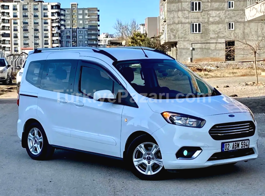 SATILIK 2020 MODEL FORD COURİER 1.5 DELUX PAKET HATASIZ BOYASIZ KM114