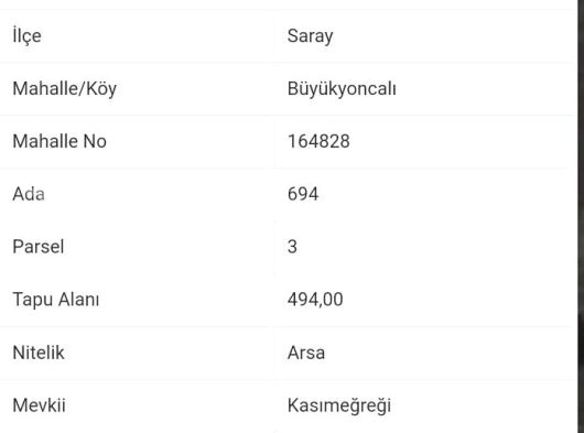 TEKİRDAĞ SARAY BÜYÜKYONCALI