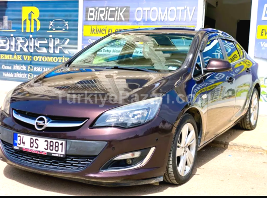 2012 model opel astra 1.4 turbo benzin otomatik vites 110 bin km