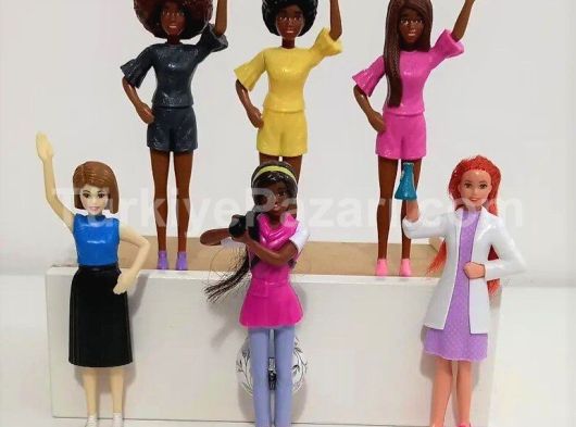 BARBİE 6 lı BEBEK FİGÜR SETİ