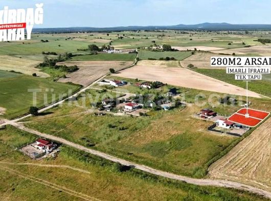 TEKİRDAĞ SARAY BÜYÜKYONCALI MAHALLESİ SATILIK İMARLI İFRAZLI ARSALAR