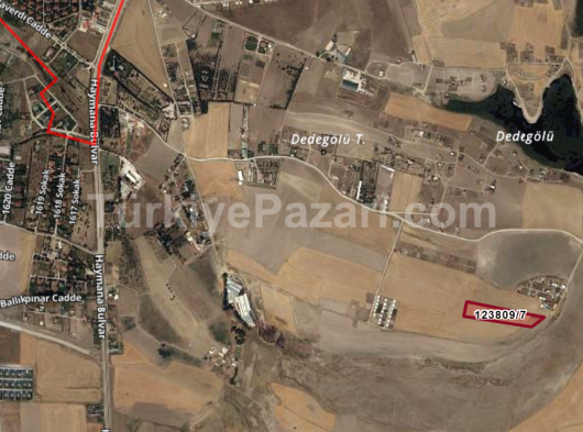 GÖLBAŞI HACILAR 657 M2 TELLE ÇEVRİLİ HOBİ BAHÇESİ TARLA HİSSESİ