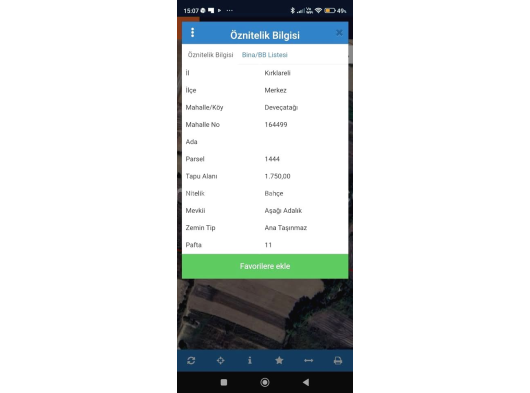 ALKAR'DAN DEVEÇATAĞIN'DA RESMİ YOLA CEPHELİ SATILIK TARLA