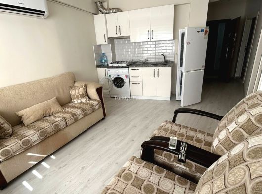 NAZİLLİ ŞİRİNEVLER MAHALLESİNDE 2+0 EŞYALI KİRALIK DAİRE