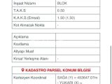 Bursa Mustafa Kemal Paşa Ovazatlı Satılık Tek Tapu Tarla Toplam 2.281 M2
