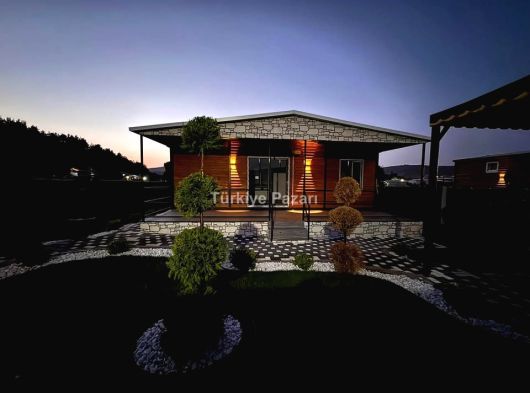 Ahmetbeyli plajı yakın müstakil Bahçeli evler