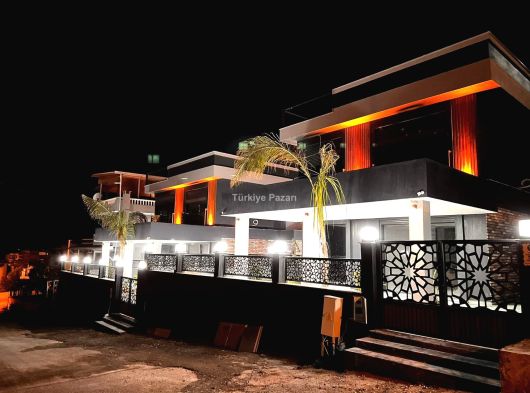 Doğanbey De Panoramik Full Deniz Manzaralı Ultra Lüks Satılık 3+1 Villa