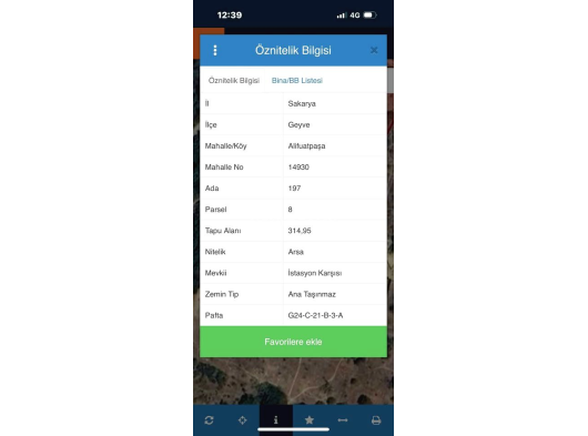 İmarlı yapı ruhsatlı arsa