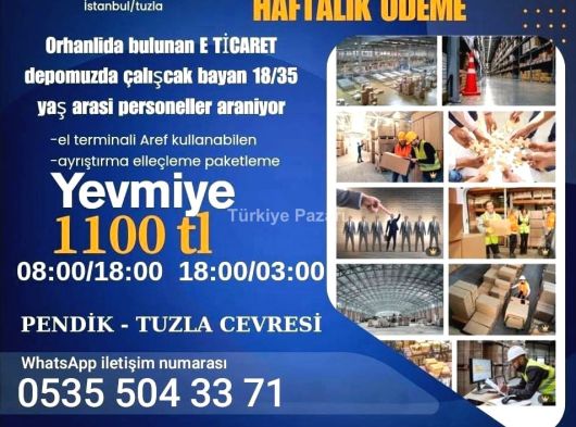 BAYAN İŞ ARKADAŞLARI ARANIYOR