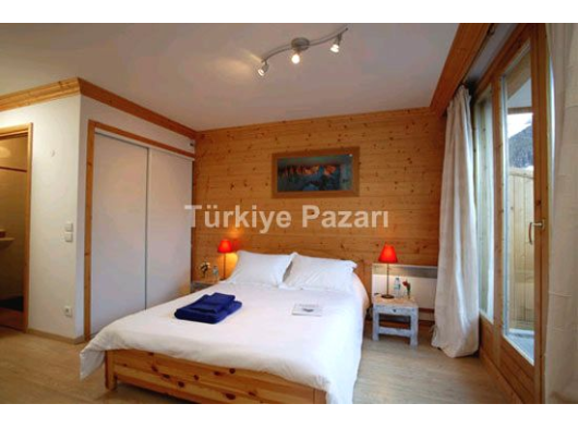 BURSA ULUDAĞDA ŞÖMİNELİ KİRALIK DAĞ EVİ