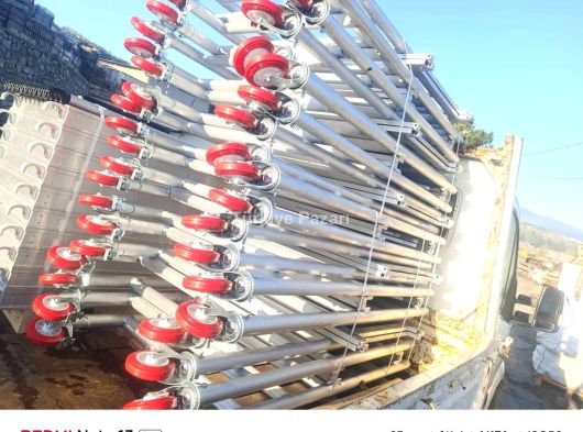 Katlanır İskele alüminyum boru profil lazer kaynaklı