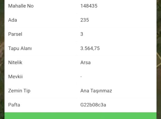 İstanbul Tuzla Tepeören 3.5 dönüm villa imarlı arsamız satışta