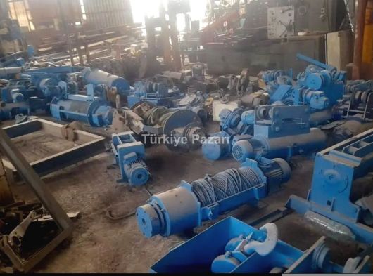 Her ölçüde her tonajda tavan vinclerimiz mevcuttur