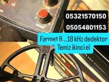 FARMET 8...18 KHZ VLF DEDEKTÖR BAŞLIK 32.5 cm başlıklı TEMİZ İKİNCİ EL