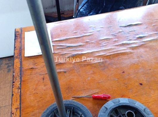 PLASTİK ÇÖP KONTEYNERİ TEKERLEK BORUSU İMALATI