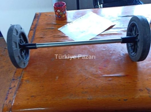 PLASTİK ÇÖP KONTEYNERİ TEKERLEK BORUSU İMALATI