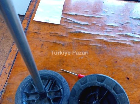 PLASTİK ÇÖP KONTEYNERİ TEKERLEK BORUSU İMALATI