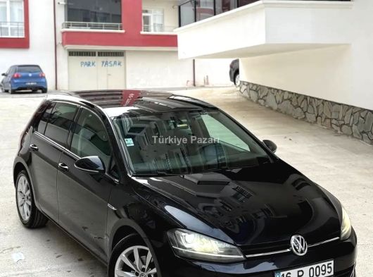 2012 VOLKSWAGEN GOLF 7  HIGHLINE 1,6 TDI BMT 119,000 KM OTOMATİK BOYASIZ  (TAMPONLAR DAHİL) DEĞİŞENSİZ TRAMERSİZ