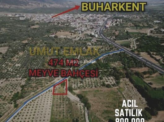 474 m² Meyve Bahçesi