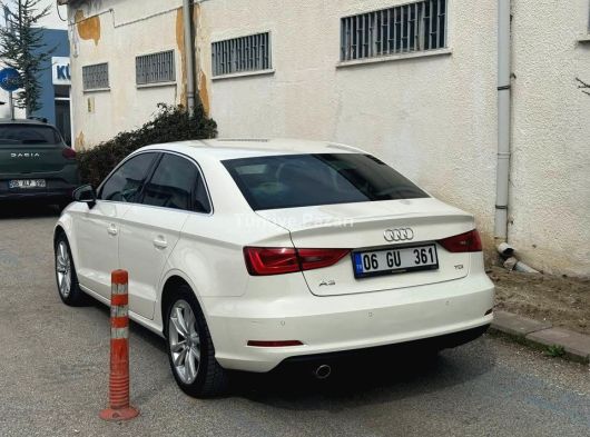 İlk Elden Özel Sipariş Audi A3 Dizel Otomatik Düşük Km Servis Bakımlı Ankara 159Km 2015