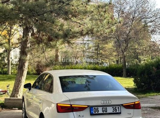 İlk Elden Özel Sipariş Audi A3 Dizel Otomatik Düşük Km Servis Bakımlı Ankara 159Km 2015