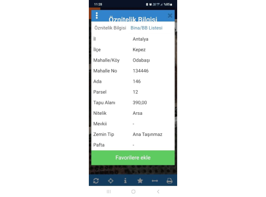 ANTALYA KEPEZ ODABAŞI DA 390 M2 ACİL SATILIK VİLLA ARSASI SADECE 4.350.000 TL'YE