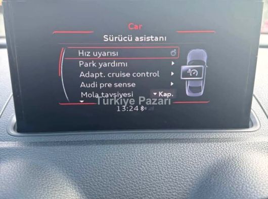 İlk Elden Özel Sipariş Audi A3 Dizel Otomatik Düşük Km Servis Bakımlı Ankara 159Km 2015