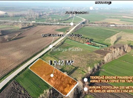 ACİL SATILIK KUPON ARSA TEK TAPU ANA YOLA CEPHE  