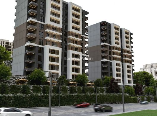 Novada AVM’ye yürüme mesafesi Kanal Tokat’a çok yakın Rezidans Daireler