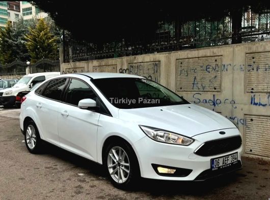 2017 MODEL FORD FOCUS 1.6 TDCİ TREND X DEĞİŞENSİZ MASRAFSIZ TERTEMİZ