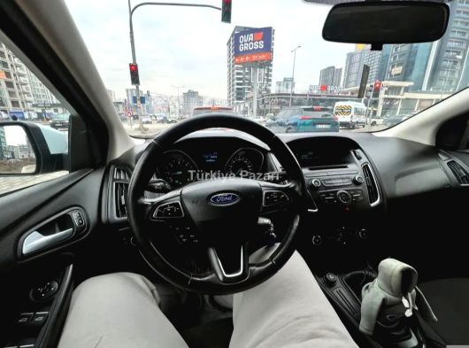 2017 MODEL FORD FOCUS 1.6 TDCİ TREND X DEĞİŞENSİZ MASRAFSIZ TERTEMİZ