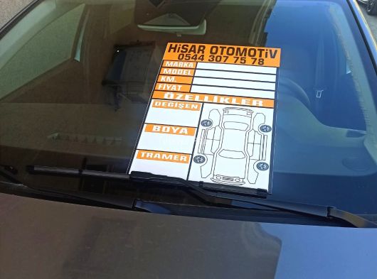 SATILIK OTO LEVHASI KİRALIK OTO LEVHASI ÇEŞİTLERİ