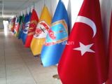 MAKAM BAYRAĞI TÜRK BAYRAKLI MAKAM BAYRAĞI REKLAMLI BAYRAK