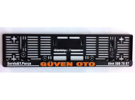 OTO PLAKALIK ALTLIĞI OTO GALERİ REKLAM BASKILI