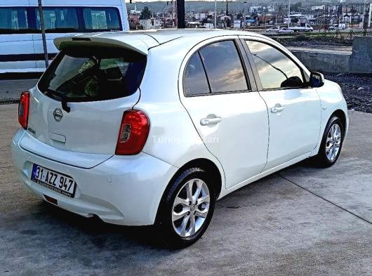 2017 MODEL OTOMATİK VİTES NİSAN MİCRA 1.2 MATCH FUL DİJİTAL KLİMA HIZ SABİTLEME 100000 KM'DE  ARACIN