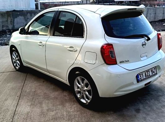 2017 MODEL OTOMATİK VİTES NİSAN MİCRA 1.2 MATCH FUL DİJİTAL KLİMA HIZ SABİTLEME 100000 KM'DE  ARACIN
