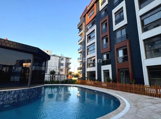 SATILIK 1+1 KATDA YÜZME HAVUZLU SIFIR KAPALI OTOPARKI ULTRA LÜXX DAİRE