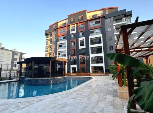 SATILIK 1+1 KATDA YÜZME HAVUZLU SIFIR KAPALI OTOPARKI ULTRA LÜXX DAİRE