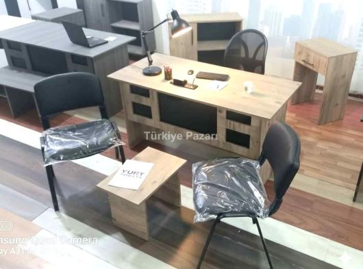 7 parça koltuklar dahil ofis masa koltuk takımı ofis mobilyaları office firnuture