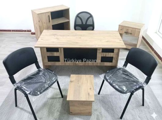 7 parça koltuklar dahil ofis masa koltuk takımı ofis mobilyaları office firnuture