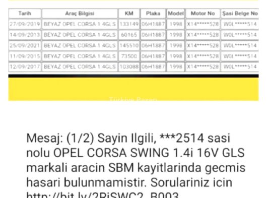 SAHİBİNDEN Opel CorsA 1.4 Gls klimalı “Full+Full" DEĞİŞENSİZ, hatasız , hasar kayıtsız..