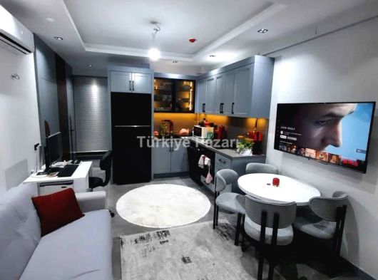 TECE’DE HAVUZLU SİTE İÇERİSİNDE DENİZ MANZARALI LÜKS 1+1 SATILIK DAİRE