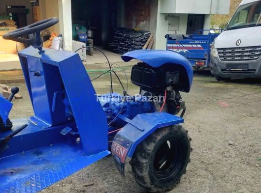 Marşlı çelik gövde orjinal yagmur çapa motoru